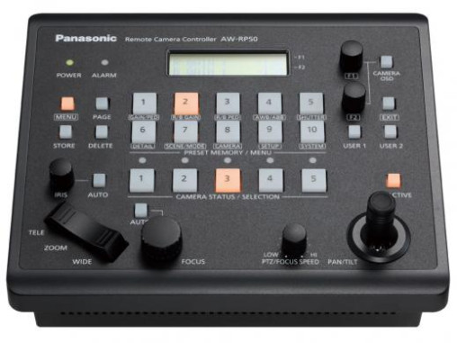 Steuereinheit Panasonic AW-RP50 für ferngesteuerte PTZ-Kameras